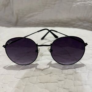 Ray-Ban Black Frame with Purple Lenses Sunglasses Style RB2159 53 19-138